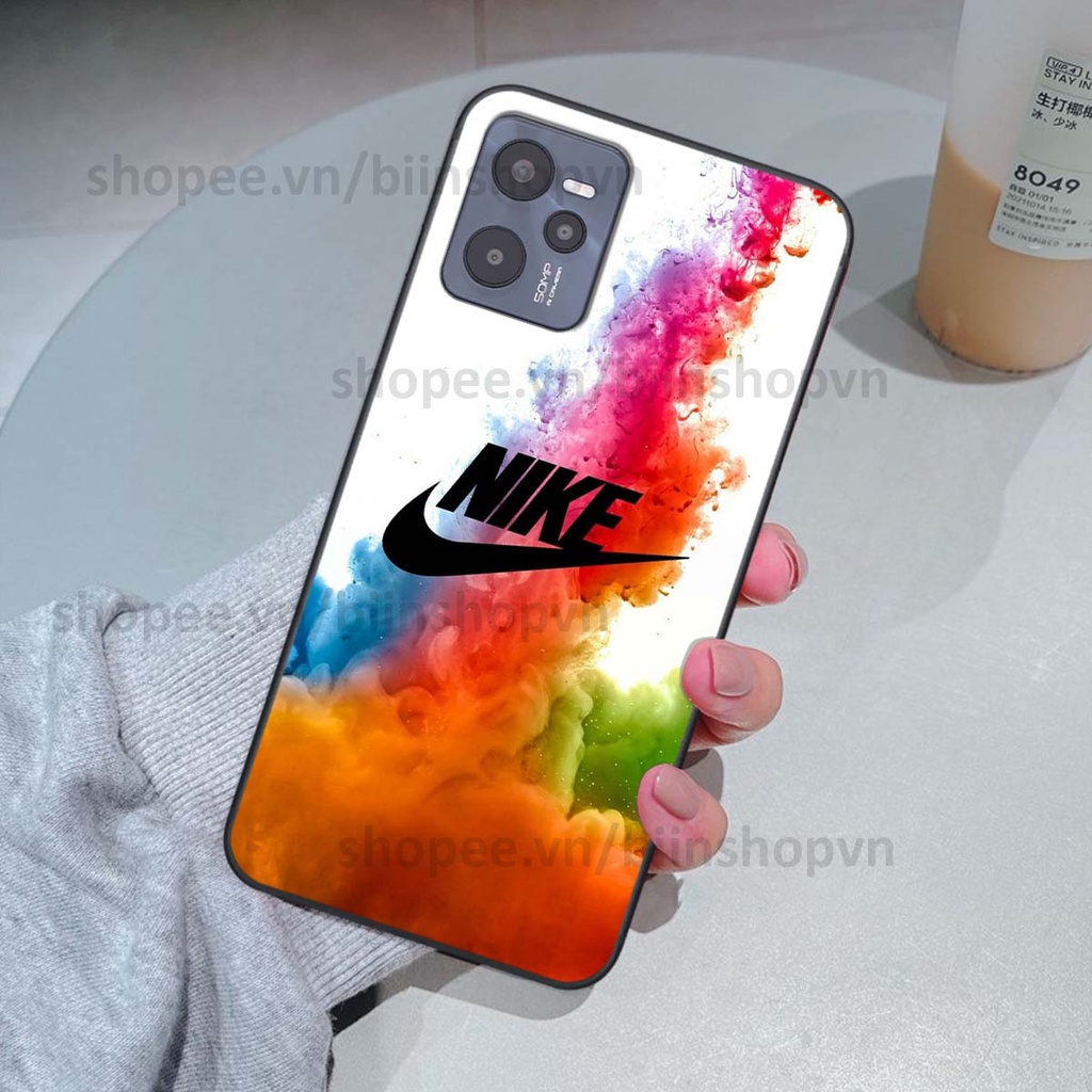 Ốp Realme C35 in hình thương hiệu nhiều màu sắc thể thao cá tính thời trang