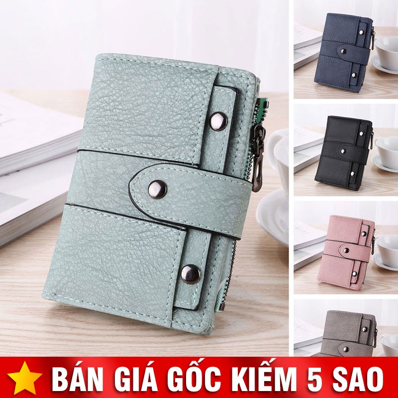 Ví Nữ Style Hàn Nhiều Ngăn Da Đẹp Fold P1503