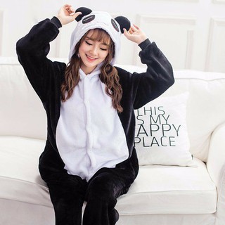 Bộ đồ thú gấu trúc lông mịn ❤ FREESHIP ❤ HCM ❤ Nhận mã giảm giá tối đa 20k