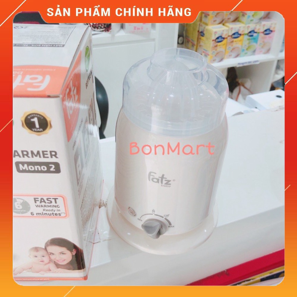 Máy hâm sữa FatzBaby 4 chức năng không BPA FB3002SL / FB3002