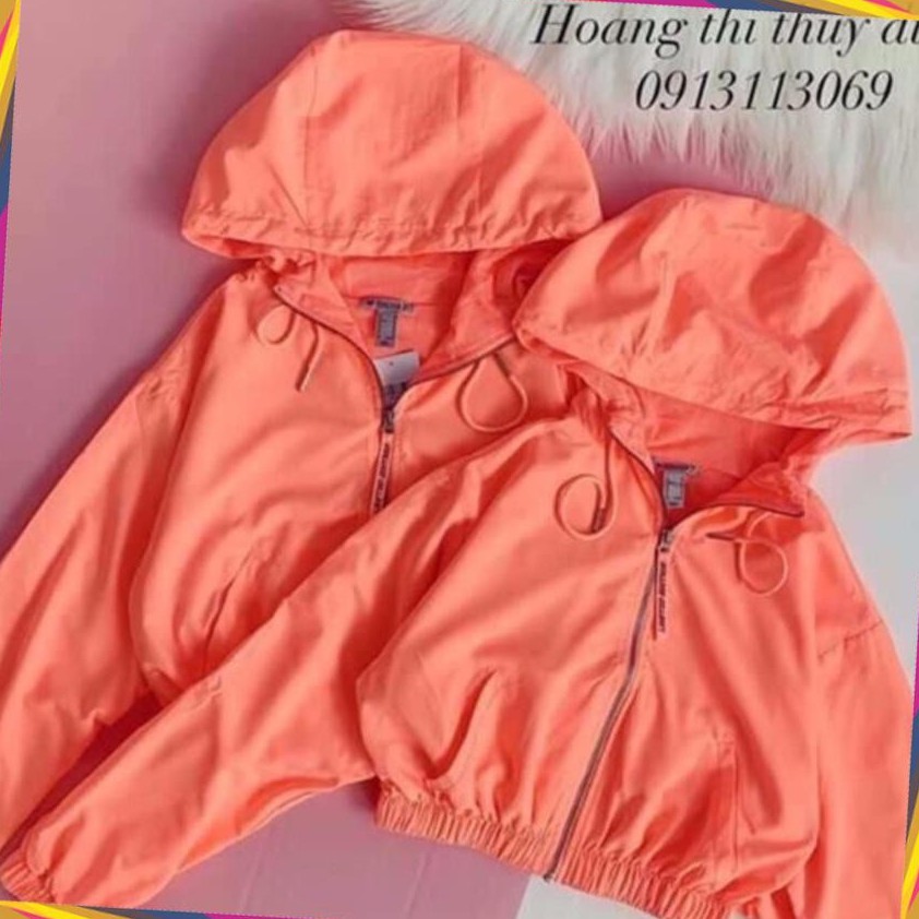 Áo Khoác Gió Nữ Form Lửng Cá Tính M454
