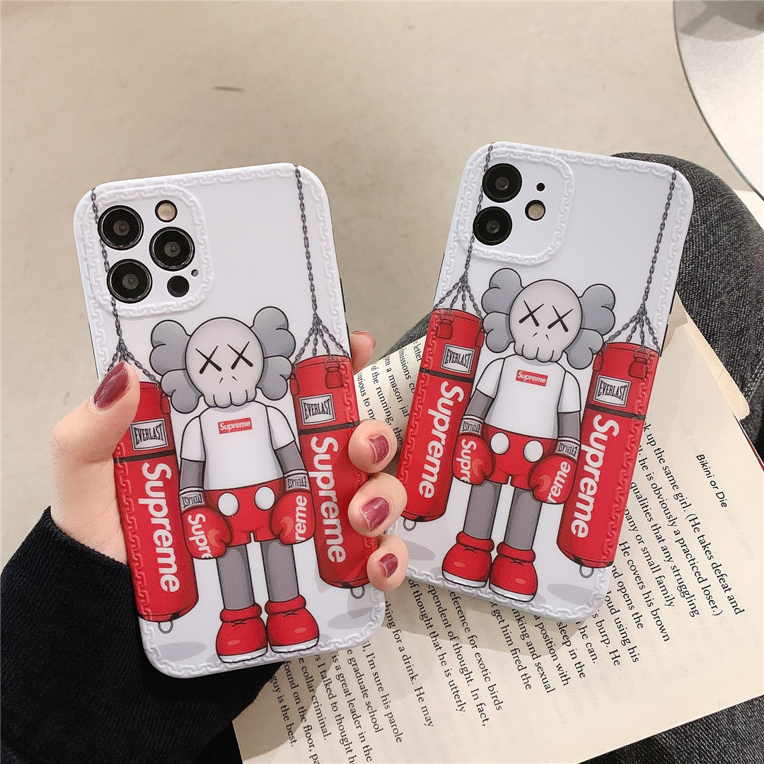Ốp điện thoại nhựa in hình kaws cá tính thích hợp cho iPhone12 mini 11 PRO MAX 7/8plus SE2020 X/XS XR XSMAX | BigBuy360 - bigbuy360.vn