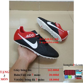 giày đá banh 1123 ( tặng + balo(túi) rút + vớ(tất) )