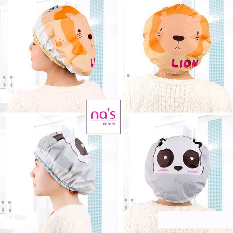 Nón mũ chụp tóc trùm đầu khi tắm, đắp mặt nạ