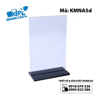 Chuyên nhận cung cấp các loại kệ mica để bàn, kệ mica, kệ mica menu, kệ mica đựng tờ rơi