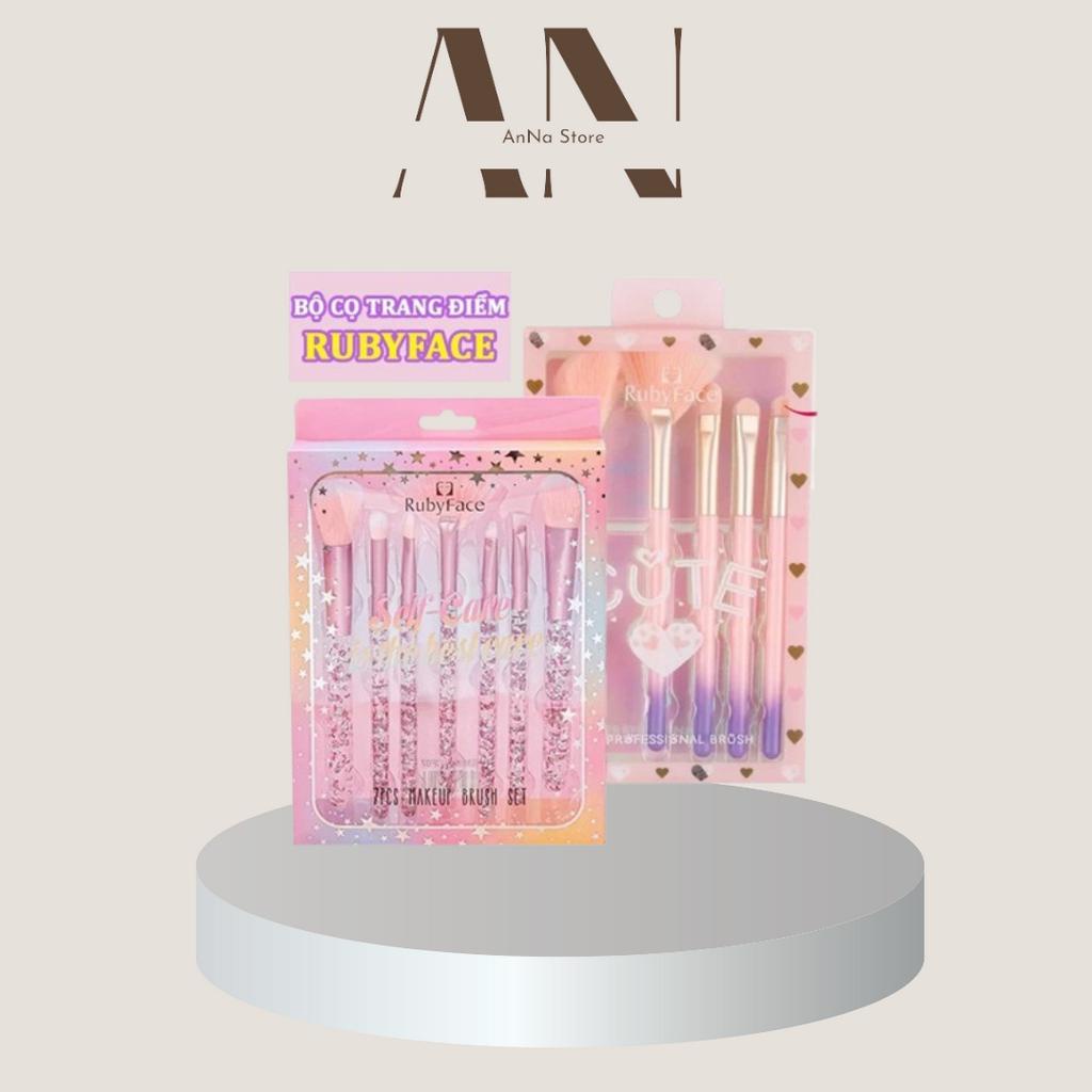 Bộ Cọ Trang Điểm Chuyên Dụng RubyFace Makeup Brush