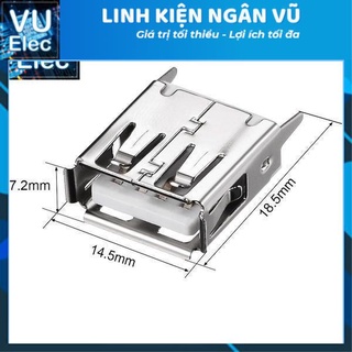 USB A DIP, SMD, 180 loại đực và cái (10 chiếc )