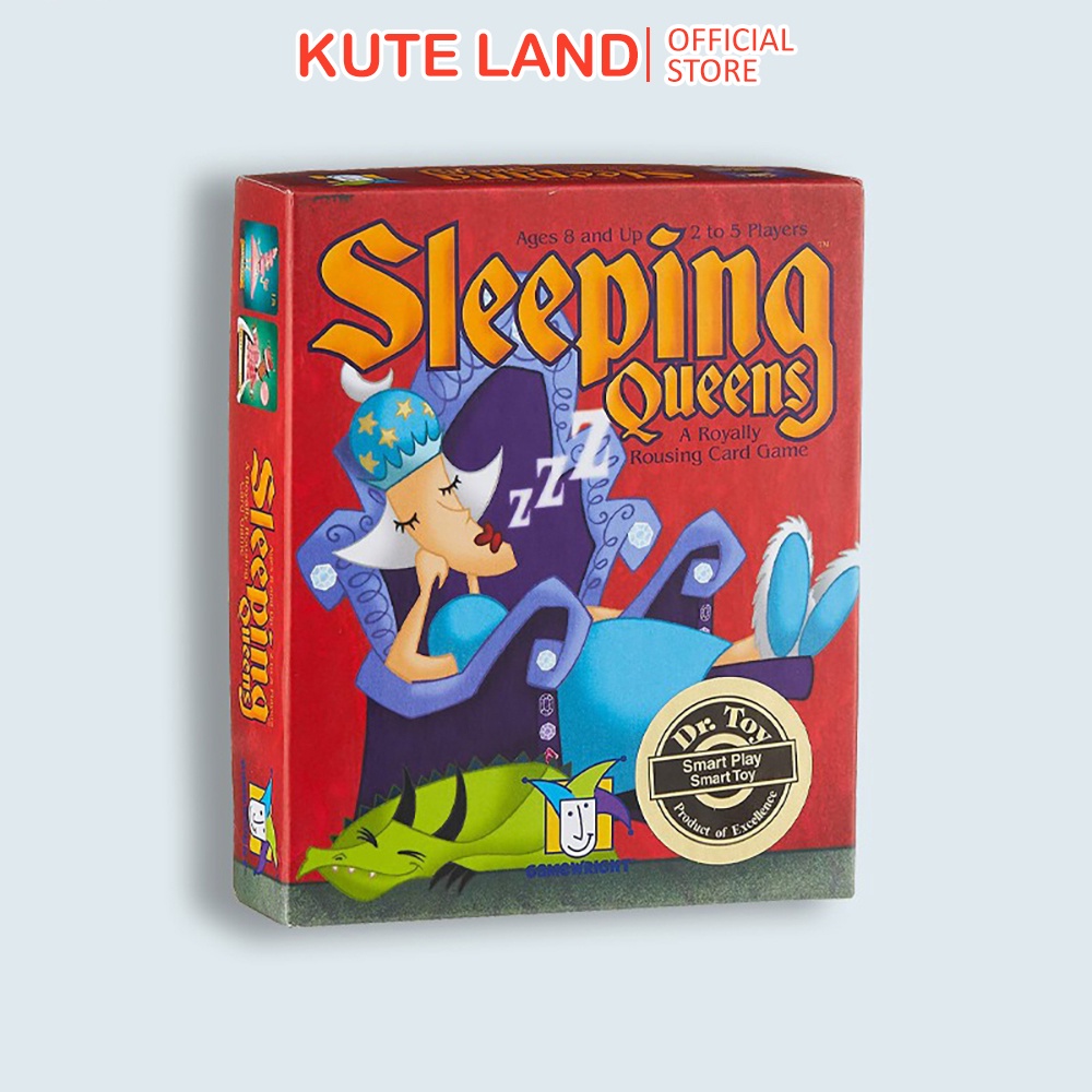 Bộ Trò Chơi Board Game 79 Thẻ Sleeping Queens Bản Tiếng Anh BG33