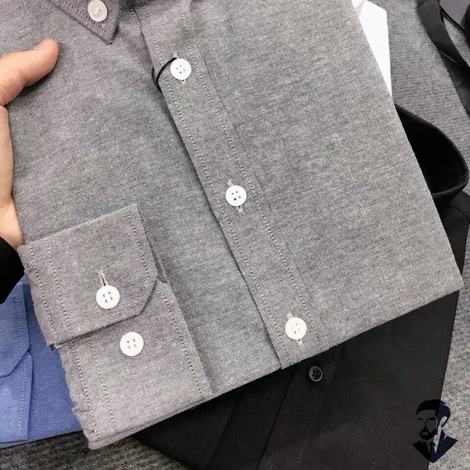 Áo Khoác Sơ Mi Nam Vải Cotton Nỉ Tay Dài Thời Trang | BigBuy360 - bigbuy360.vn