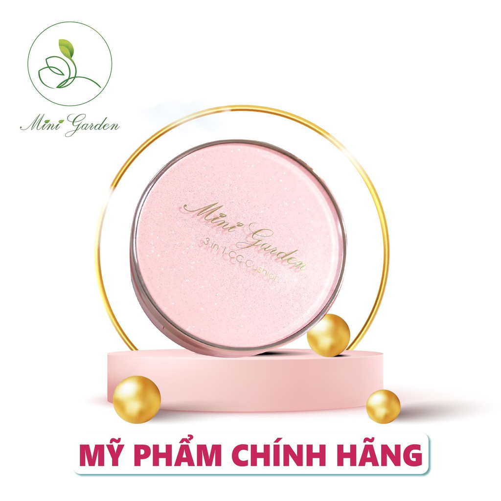 Phấn Nước CC Cushion SPF 40+ PA+++ 1 Lõi 🎊FREESHIP🎊 3 in 1 Che Mờ Quầng Thâm, Nám, Mun Hiệu Quả  MN0988