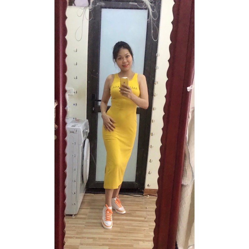 Đầm ôm body xẻ 1 bên | BigBuy360 - bigbuy360.vn