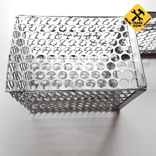 Bẫy chuột lồng sắt vuông loại 22cm