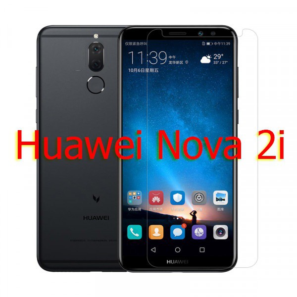 Kính cường lực Huawei Nova 2i trong suốt không full màn hình