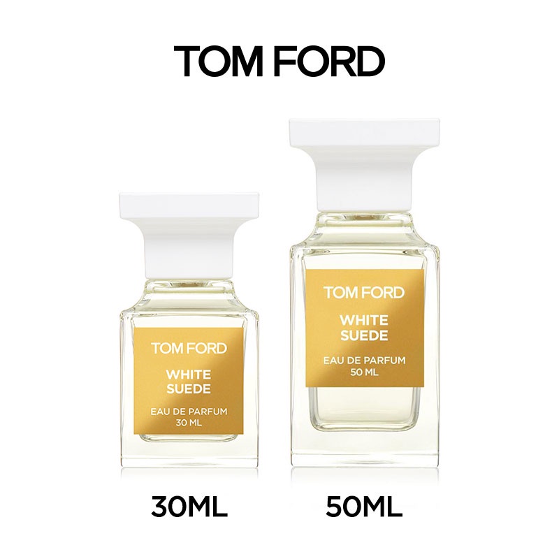 Chai Nước Hoa TOM / FORD TF Da Lộn Màu Trắng Dung Tích 50ml / 100ml