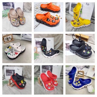 Dép cross cá, dép sục độn đế đi mưa tặng 6 jb Tại Bun Shop