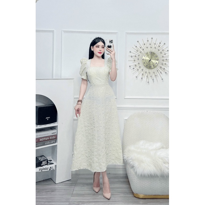 (HCM) ĐẦM MAXI SANG TRỌNG THỜI TRANG NỮ TIỂU THƯ HÀN QUỐC - TÔN DÁNG SÀNH ĐIỆU CHO CÁC NÀNG KME FASHION