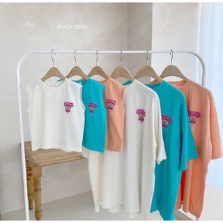 Áo trần tay malibu 3 màu - blackbean