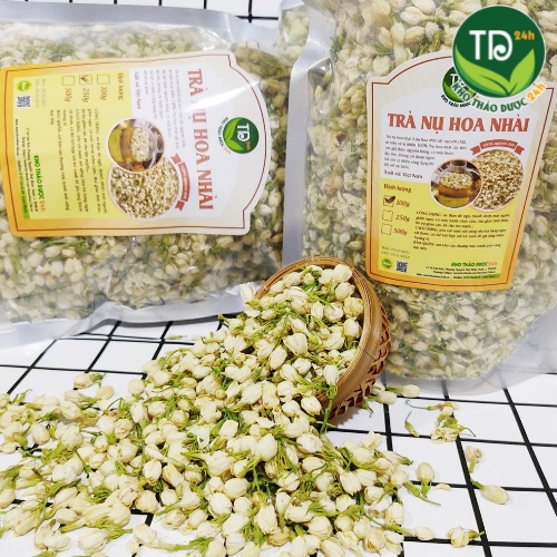 Nụ hoa nhài  sấy lạnh nguyên bông, cải thiện tiêu hóa, giảm cân, làm đẹp da, chống lão hóa