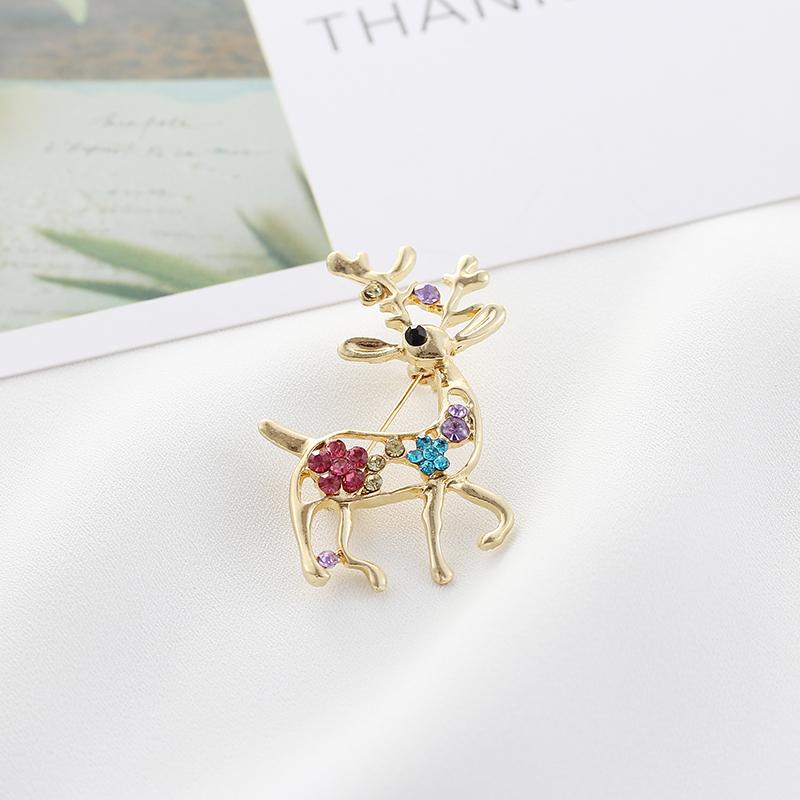 Ghim cài áo đính đá sang trọng thời trang Hàn Quốc cho nữ