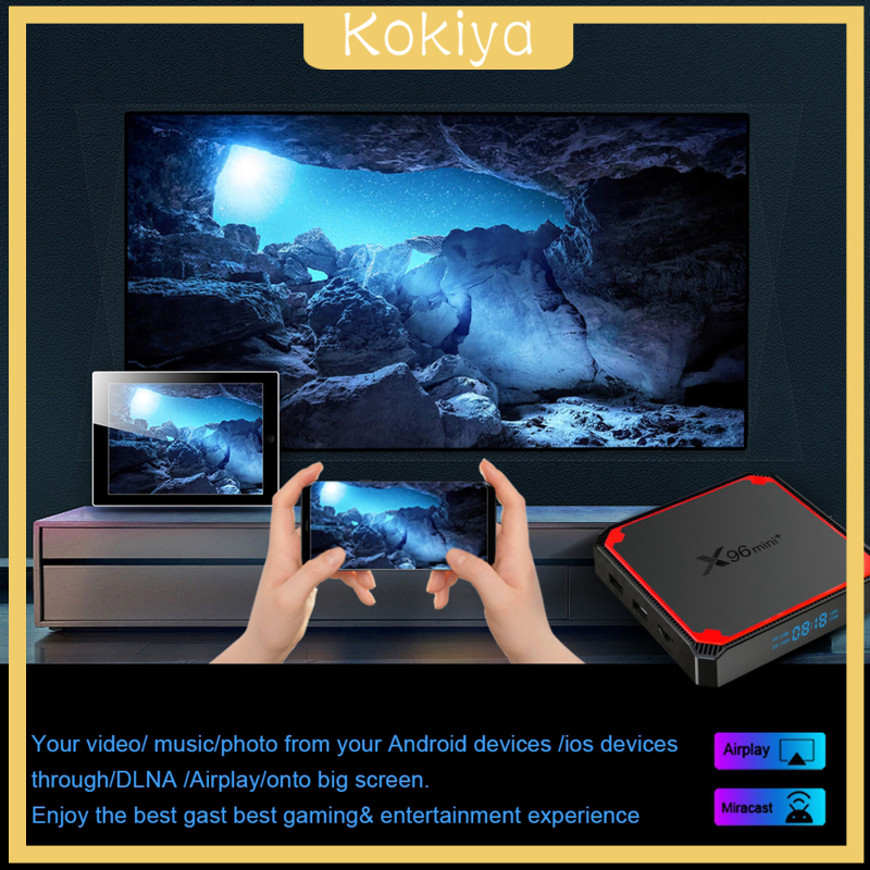 [KOKIYA]X96 mini+ with Android 4K TV Set-top BOX Media Player