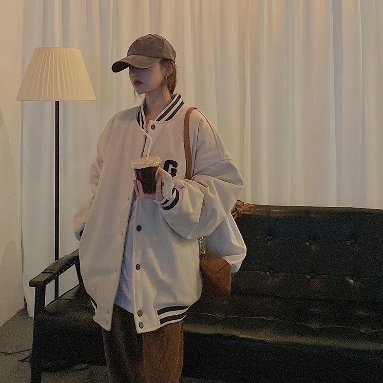 Áo bomber kaki chữ URUBY HOUSE86 chất kaki from to tay bồng Chưa Có Đánh Giá 0 Đã Bán