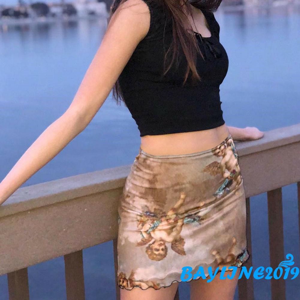 Chân váy bút chì lưng cao quyến rũ cho nữ