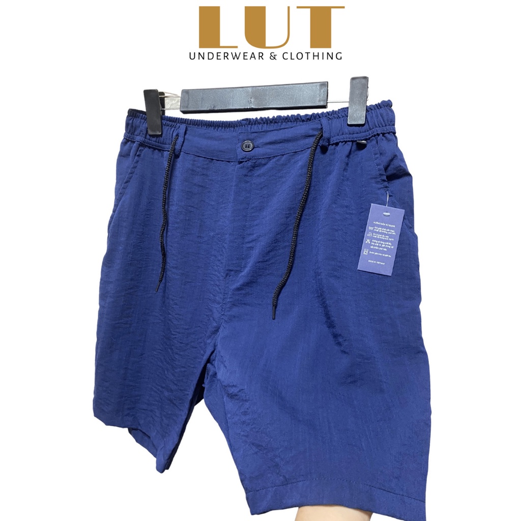 Quần short nam nữ chât đũi - quần đùi ống rộng unisex - form rộng - lutpet
