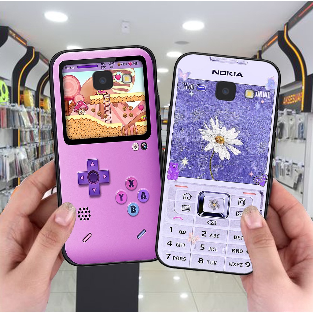 Ốp Samsung J4 Plus / J4 Core / J4+ / J4 2018 bộ hình điện thoại nokia huyền thoại , BTS , Vpop cute
