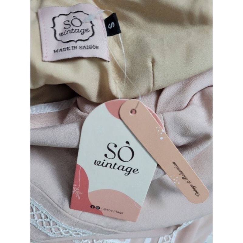 Pass đầm Sò Vintage S