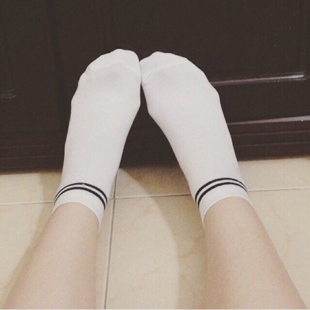 Combo 10 đôi tất kẻ hàn quốc