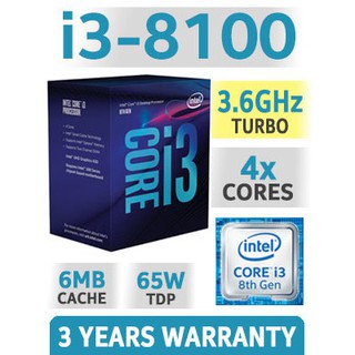 Cpu i3 8100 sk 1151 v2