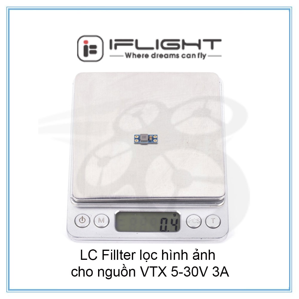 LC Fillter lọc hình ảnh cho nguồn VTX 5-30V 3A