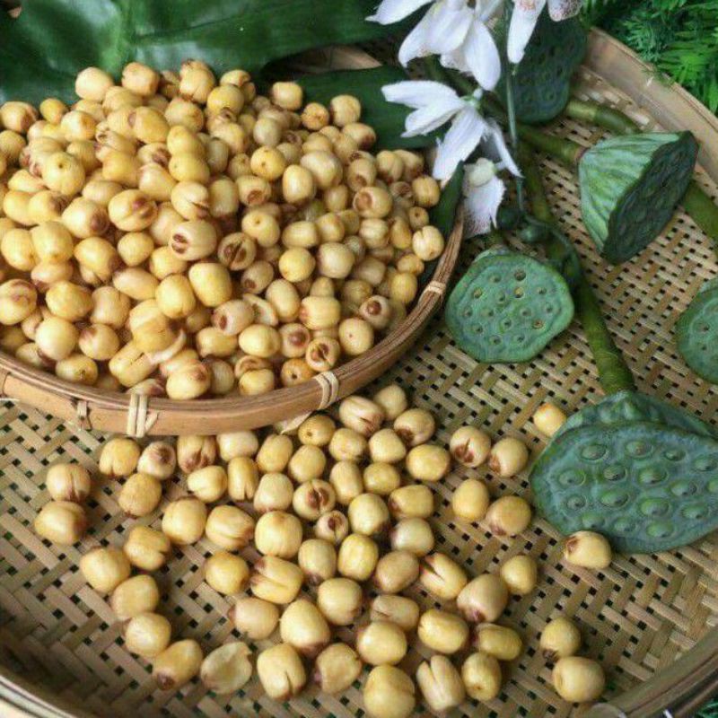 HẠT SEN HUẾ SẤY ĂN LIỀN GIÒN