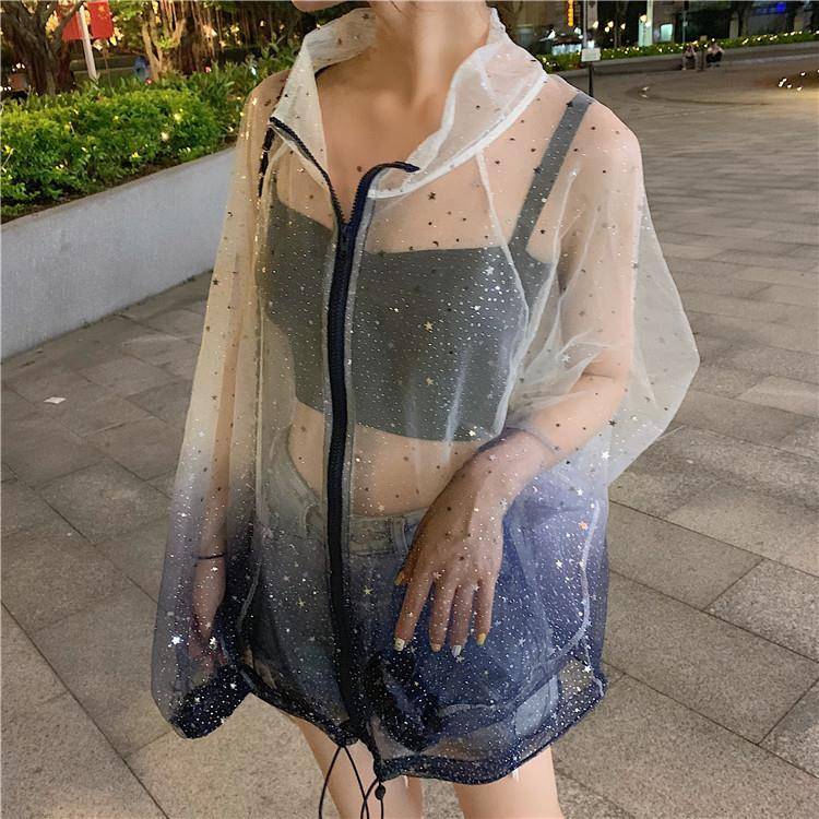 Áo Khoác Cardigan Dài Tay Chống Nắng Thời Trang Cho Nữ