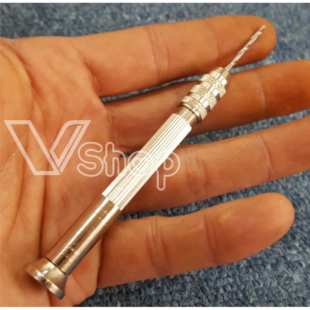 Khoan tay mini thủ công, chế tác. 0,5mm – 3,2mm