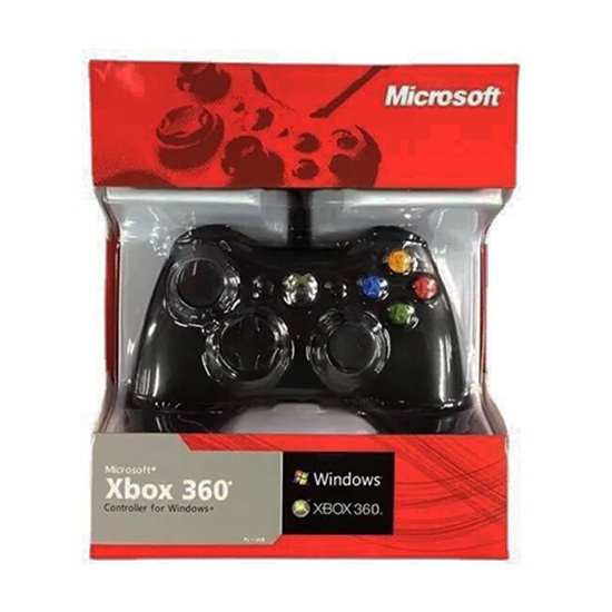 Tay Cầm Chơi Game Microsoft Xbox 360 Full Box Có Rung - Tay Gaming Dùng Cho PC, Laptop Chơi Full Skill FO4, FO3