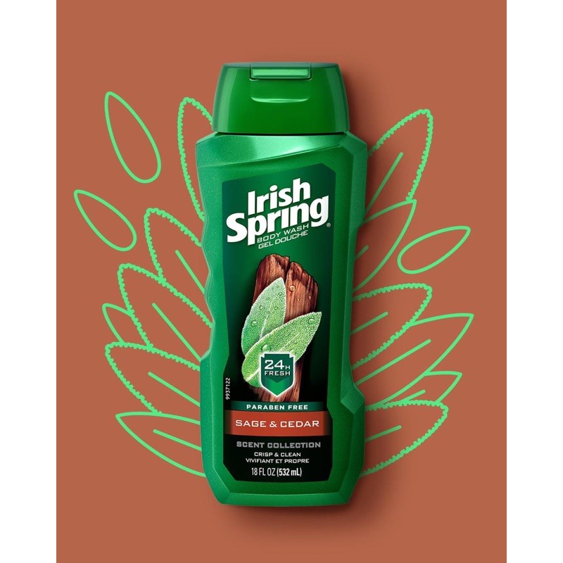 SỮA TẮM GỘI NAM IRISH SPRING