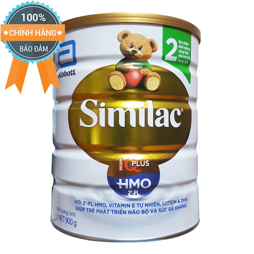 [LẺ GIÁ SỈ] Sữa Similac IQ Plus HMO số 2 900g Mẫu Mới Date 2020