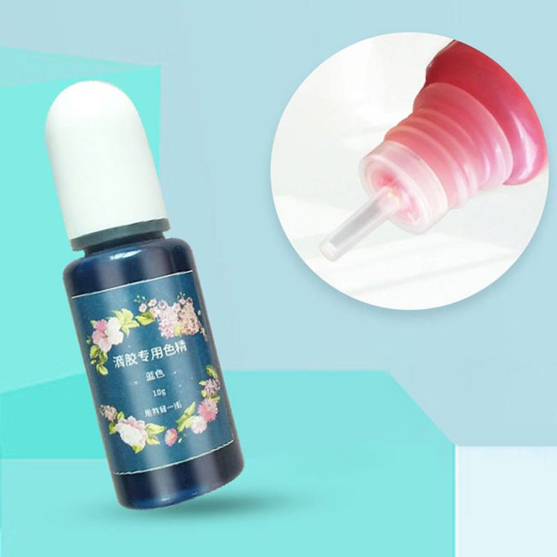 Set 10 Lọ Màu Nhuộm Làm Trang Sức Thủ Công Không Mùi Diy