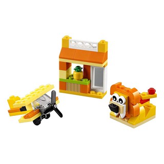 Lego classic hộp lắp ráp classic màu cam 10709