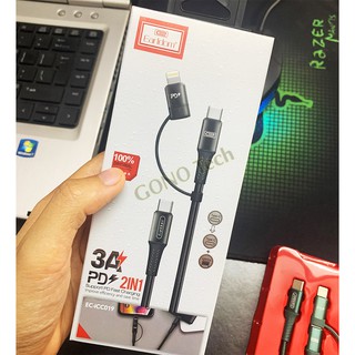 CÁP SẠC NHANH 2IN1 EARLDOM EC-ICC019