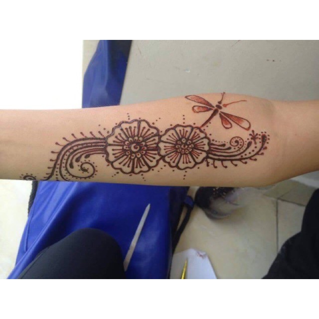 Sỉ mực henna đen 1 hộp 12 tuýp