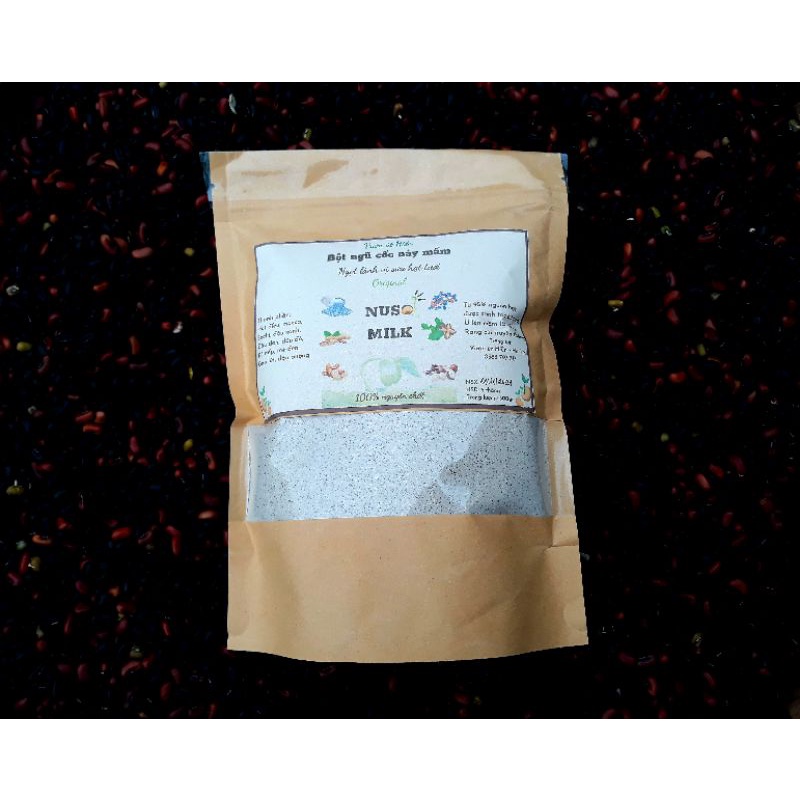 NUSO MILK- BỘT NGŨ CỐC NẢY MẦM- VƯỜN ÚT HIỀN 250gr