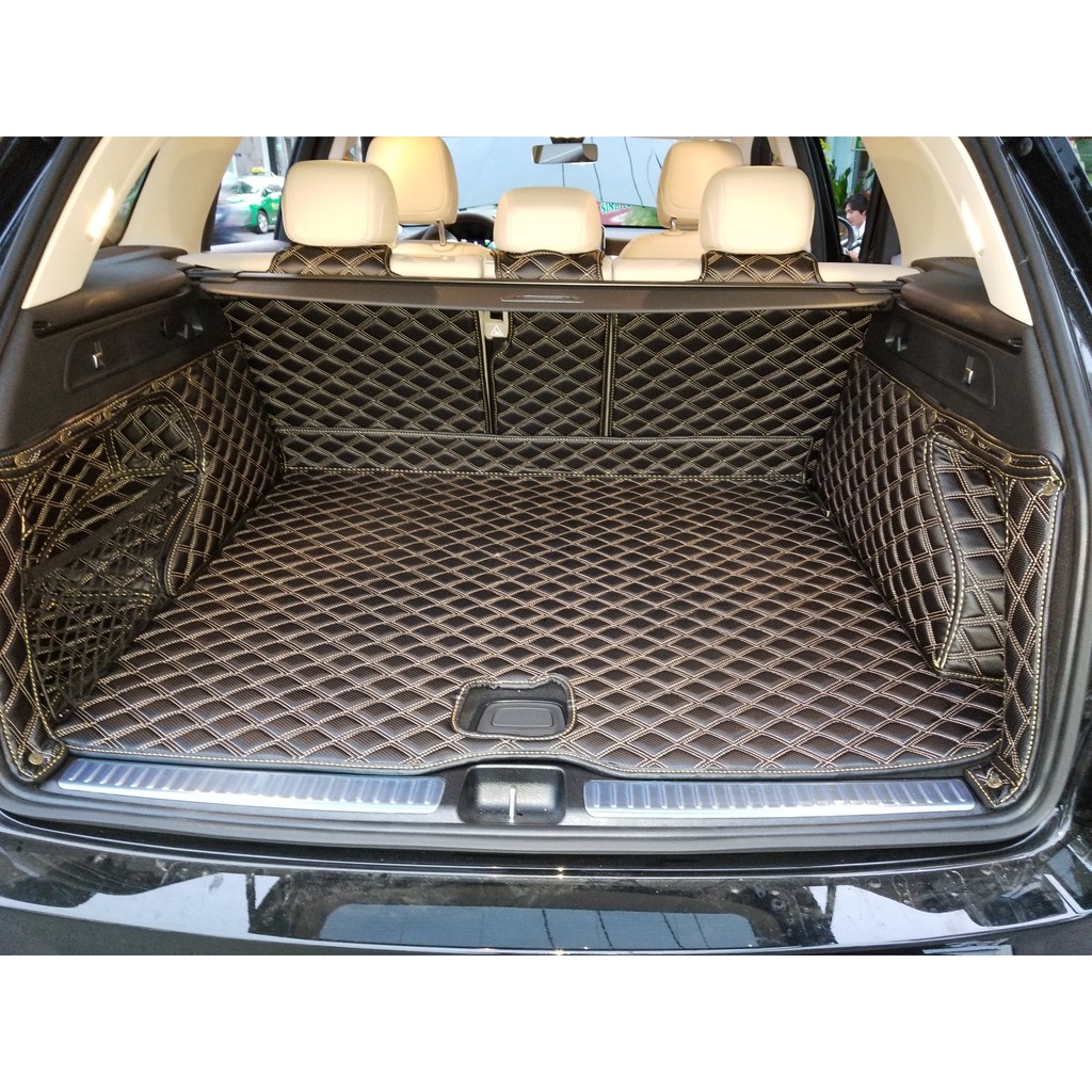 Thảm sàn ô tô 5D 6D dành cho xe Mercedes GLC 200, 250 ,300,350 2015-2021 Da xịn, không mùi, bền, thân thiện