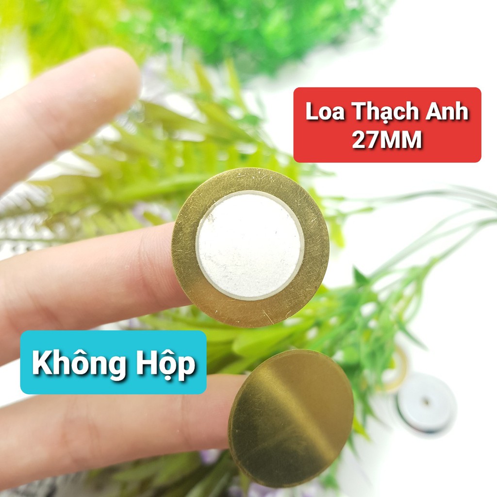 Loa Thạch Anh 27MMLoa Gốm Điện Áp 27MM Sử Dụng Trong Còi Báo Chuông