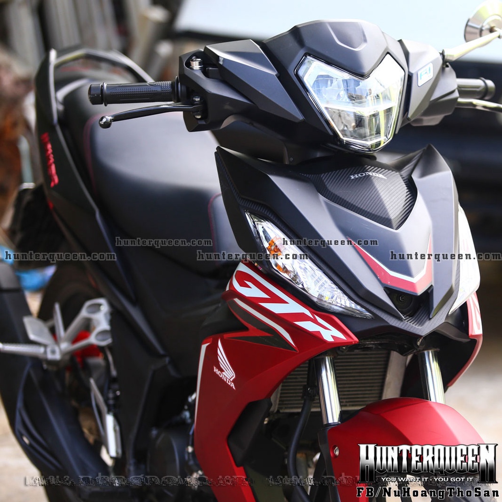 Tem rời in UV cao cấp, dán xe Winner V1 màu đỏ. Mẫu GTR đơn giản. Decal chống nước, không bay màu, bong tróc