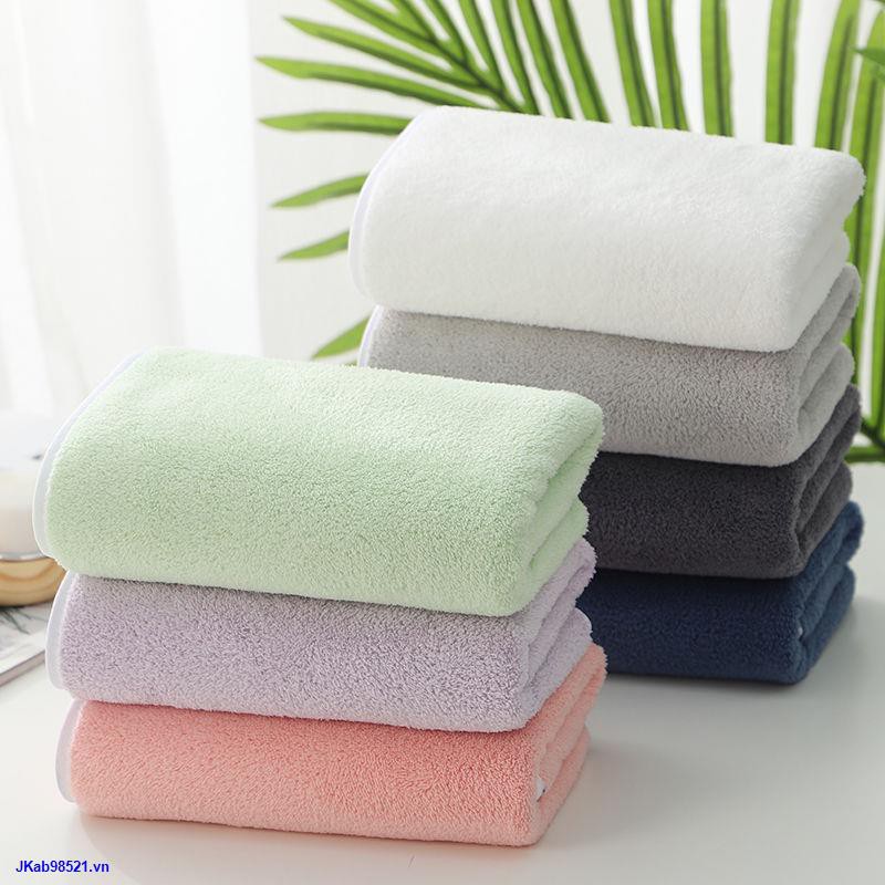 Sports cold towel bath towel Absorb sweat [two packs] Adult towels are more absorbent than pure cotton and are simpler, dry hair, coral fleece towels wholesale and do not shed hair