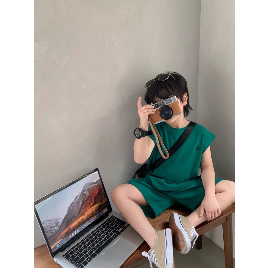 Bộ Ba Lỗ Star Trẻ Em, Bộ Sát Nách Cho Bé Trai Và Bé Gái Chất Liệu Cotton Mềm Mịn Thoáng Mát Ken Store