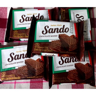 Bánh xốp sando chocolate