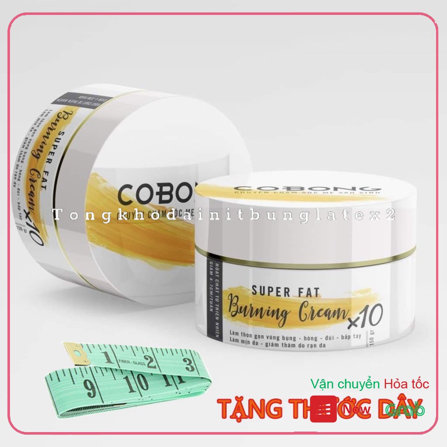 Kem Tan Mỡ Bụng Cô Bông x10 - Gel Tan Mỡ Bụng thế hệ mới CHÍNH HÃNG CÔNG TY